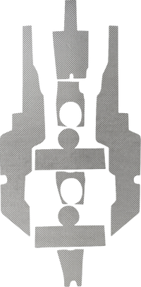 DEI Heat Shield Kit - Center Console - RZR 4 Seat 902406