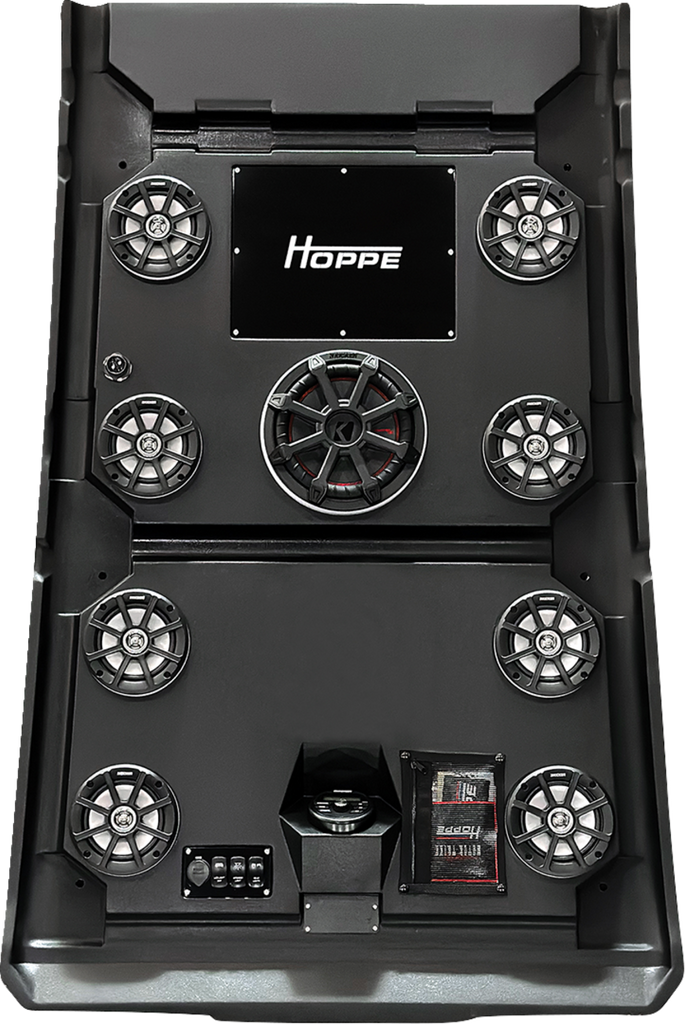 HOPPE INDUSTRIES Audio Shade with 8 Speakers and 1 Subwoofer - Part Number HPKT-0111