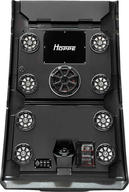 HOPPE INDUSTRIES Audio Shade with 8 Speakers and 1 Subwoofer - Part Number HPKT-0111