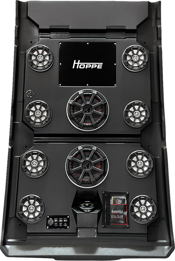 HOPPE INDUSTRIES Audio Shade with 8 Speakers & 2 Subwoofers - Part HPKT-0112