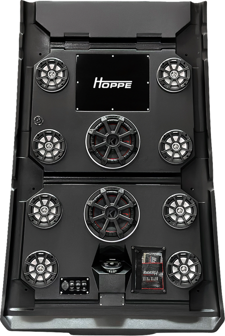 HOPPE INDUSTRIES Audio Shade with 8 Speakers & 2 Subwoofers - Part HPKT-0112