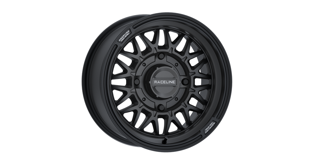 Raceline Omega 15x7 4/137 5+2 (+10mm) Satin Black