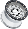 Alpha Hyper Wheel 6/139.7 Hyper Silver/Blk 15x10 (+10mm)