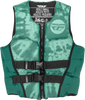 Wmn's Neoprene Flotation Vest Dark Teal/Light Teal Md