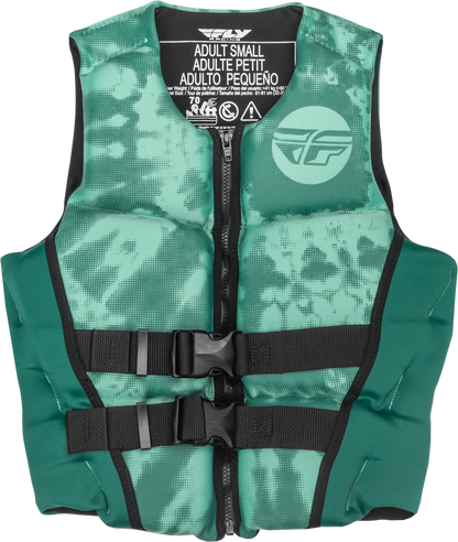 Wmn's Neoprene Flotation Vest Dark Teal/Light Teal Md