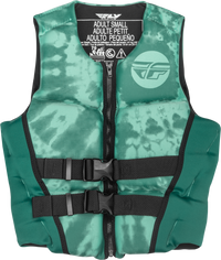 Wmn's Neoprene Flotation Vest Dark Teal/Light Teal Lg