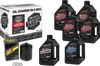 V Twin Syn Oil Change Kit Tc Black Filer