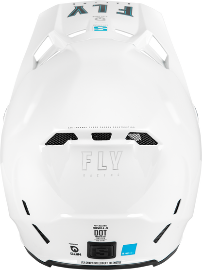 Formula S Carbon Solid Helmet White Sm