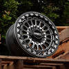 Delta 6R Beadlock | Satin Black Contrast Cut