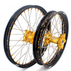 KKE 21 & 19 MX Rims for Suzuki RMZ250 2007-2025 RMZ450 2005-2025 Gold Nipple