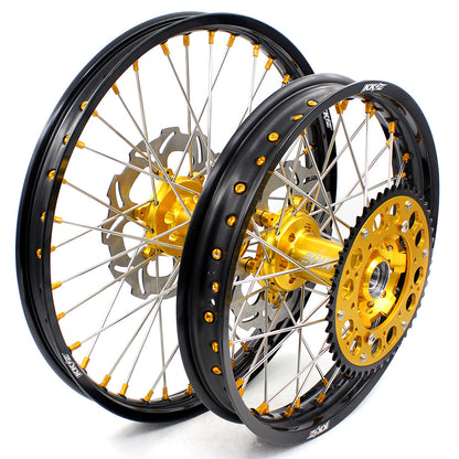 KKE 21/18 Endueo Dirt Spoked Wheels For SUZUKI DRZ400 DRZ400E DRZ400S