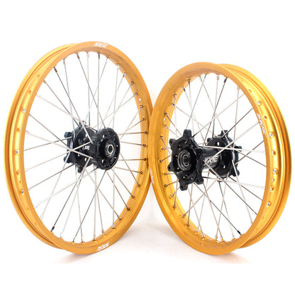 KKE 21 & 18 Enduro Gold Rims For SUZUKI RM125 2001-2007 RM250 2001-2008