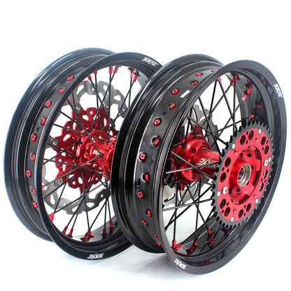 KKE 17 Inch Supermoto Wheels Fit for Honda CRF450L 2019-2021 CRF250R CRF450R 2025