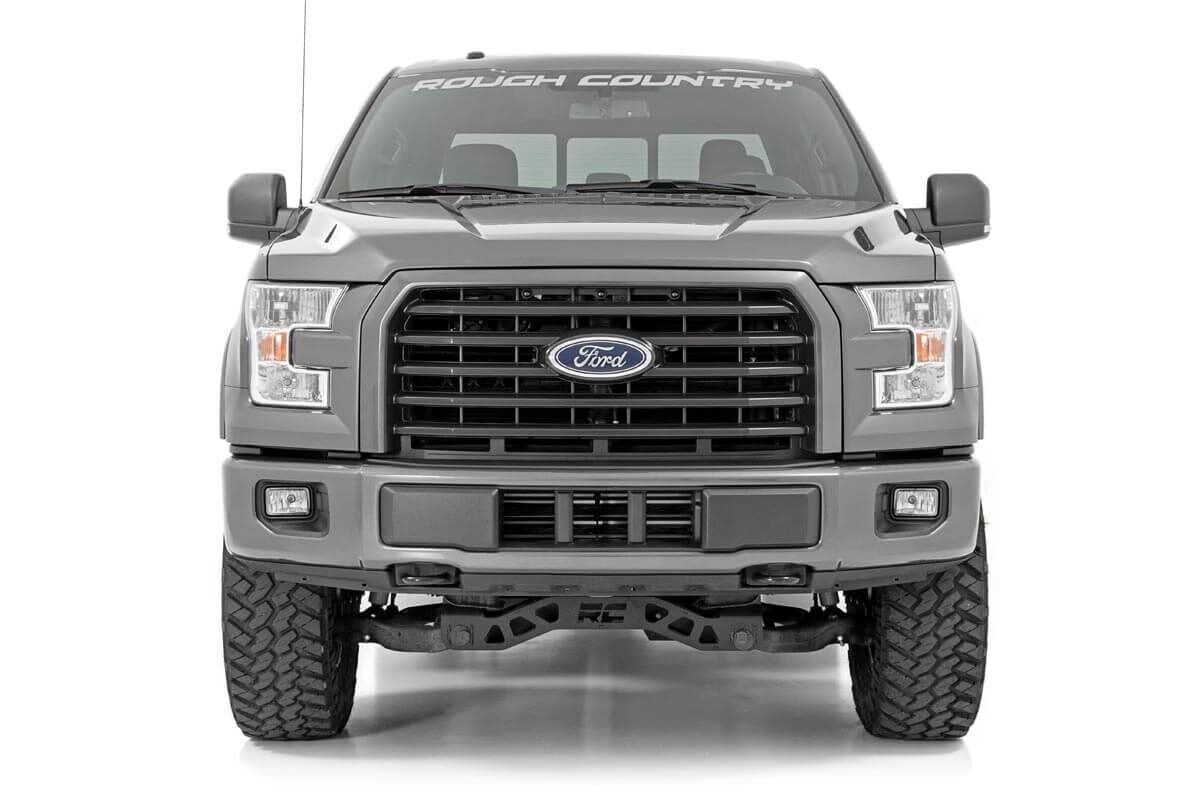 Rough Country Decal | 3 Inch x 49 Inch | Curved | Silver | 84167