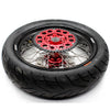 KKE 3.5 & 4.25*17inch Supermoto Wheels CST Tires For HONDA CRF450L 2019-2021 CRF450RL 2021-2025