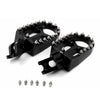 KKE CNC Aluminum Footpegs for HONDA/KAWASAKI Red/Blue/Green/Black/Silver