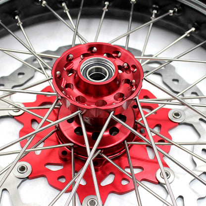 KKE 3.5 & 4.25*17inch Supermoto Wheels CST Tires For HONDA CRF450L 2019-2021 CRF450RL 2021-2025