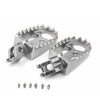 KKE CNC Aluminum Footpegs for HONDA/KAWASAKI Red/Blue/Green/Black/Silver