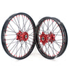 KKE 21 & 19 MX Spoked Race Wheels For SUZUKI RM125 RM250 1996 1997 1998 1999 2000