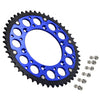 KKE Blue Rear Sprocket for SUZUKI DRZ400 DRZ400E DRZ400S DRZ400SM