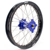 KKE 21 & 18 Enduro Rims for TM EN MX SMR 125-300 Blue Hub Black Rims