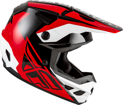 Kinetic Crest Helmet Red/Black/White Sm