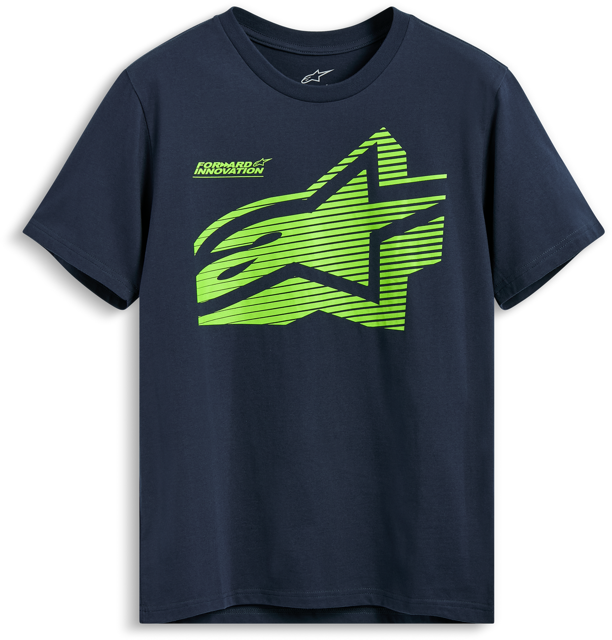 Fasting Ss Csf Tee Navy Sm