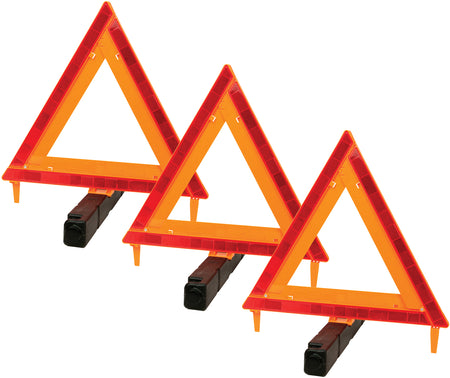 PERFORMANCE TOOL W1498 Warning Triangle Set - 3 Pack