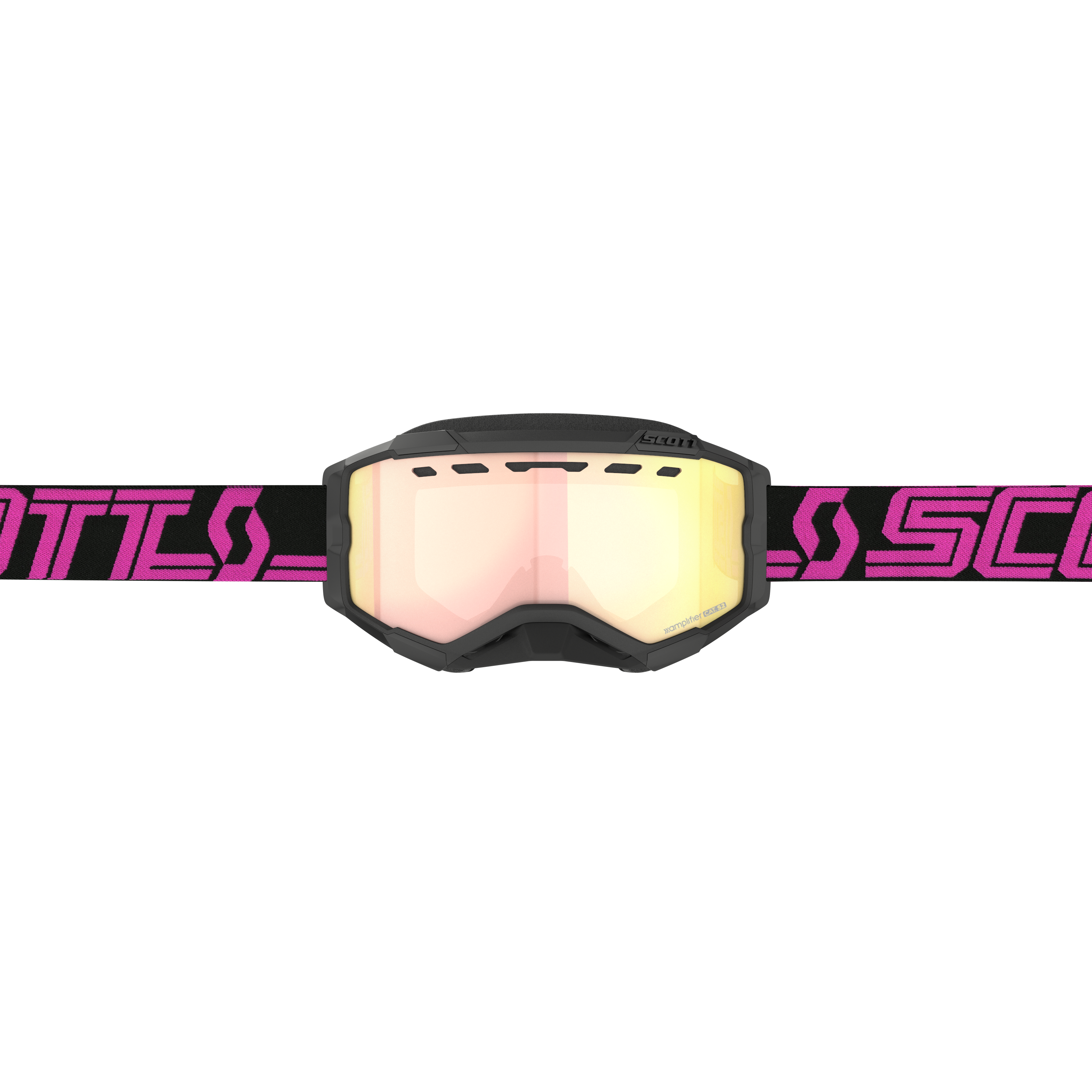 Fury Snowcross Goggle Black/ Pink Enhancer Rose Chrome