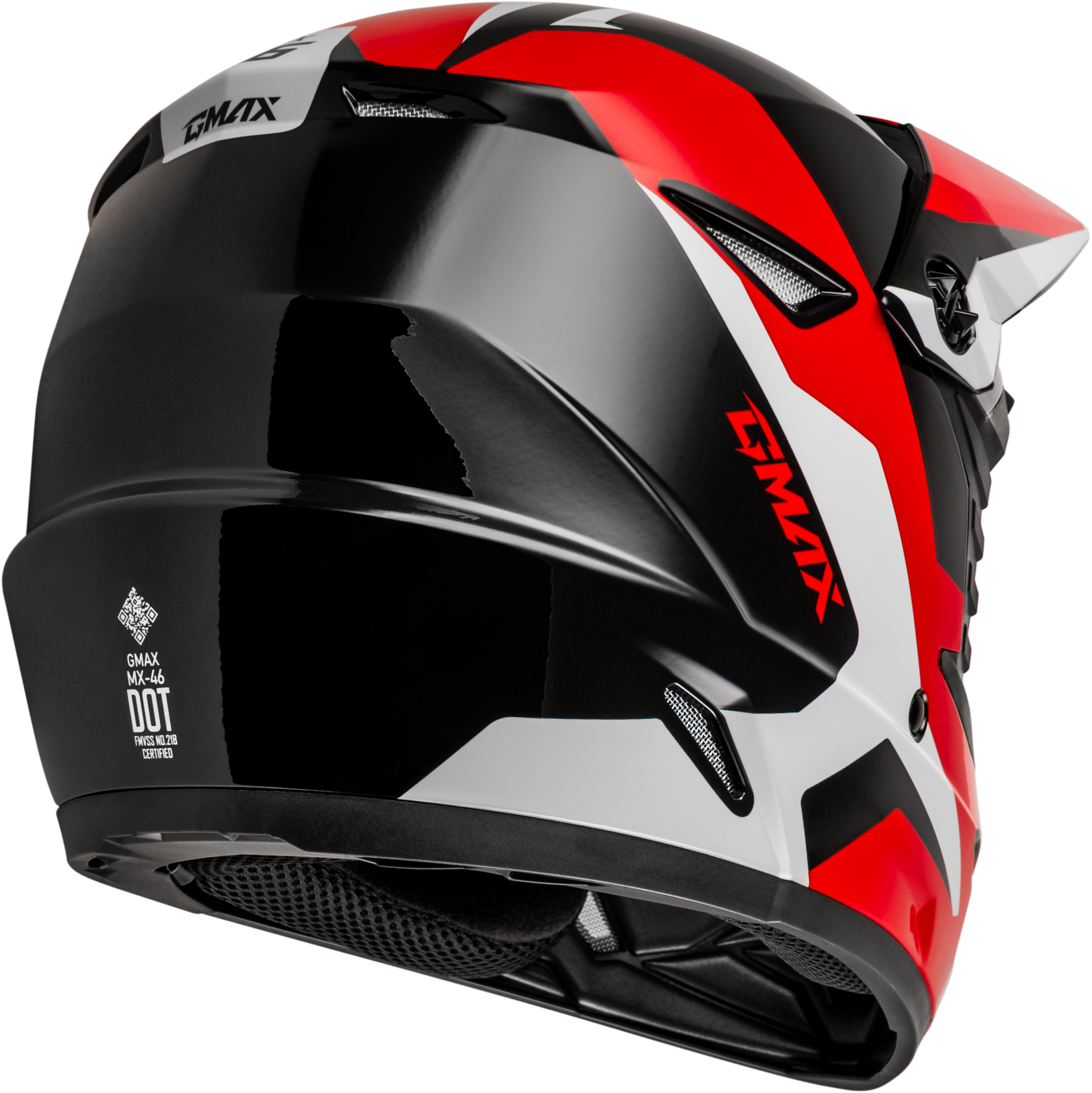 Mx 46 Cyclus Hemet Black/Red 2x