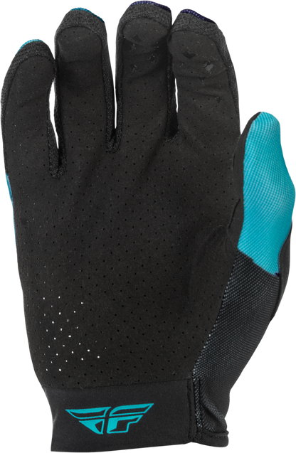 Girl's Lite Gloves Aqua/Navy/White Yl