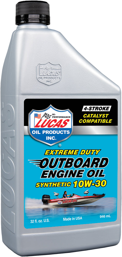 Outboard Engine Oil Synthetic 10w 30 1qt