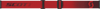 Fury Goggle Red Silver Chrome Works