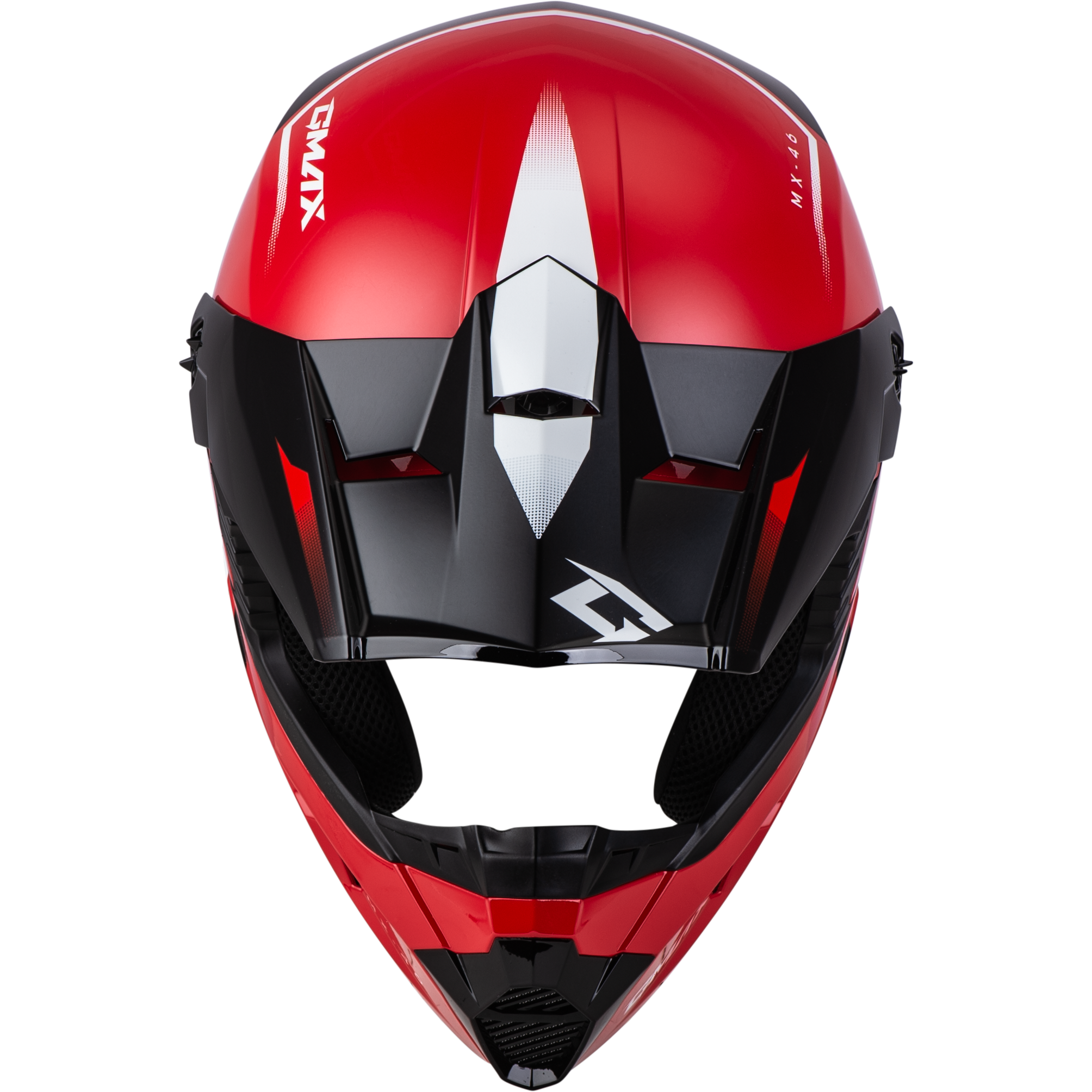 Mx 46 Compound Helmet Red/Black/White 2x