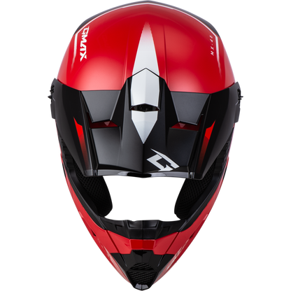 Mx 46 Compound Helmet Red/Black/White Md