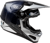 Youth Formula S Carbon Legacy Helmet Blue Carbon/Silver Yl