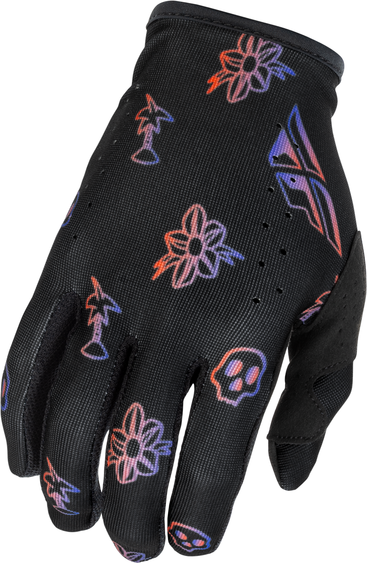 Lite Outline Gloves Black/Red/Purple Xl