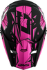 Youth Mx 46y Unstable Helmet Matte Black/Pink Ys