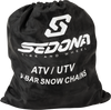 V Bar Atv/Utv Tire Snow Chains A 8"