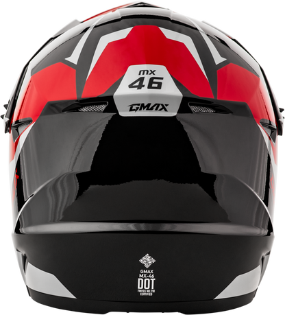 Mx 46 Cyclus Hemet Black/Red Lg