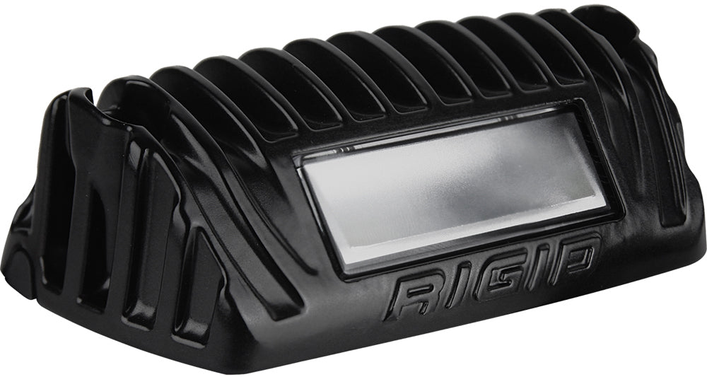 DC Scene 1"X2" Light Black W/Amber Leds