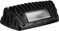 DC Scene 1"X2" Light Black W/Amber Leds