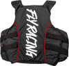 Pullover Flotation Vest Black/White/Red Sm