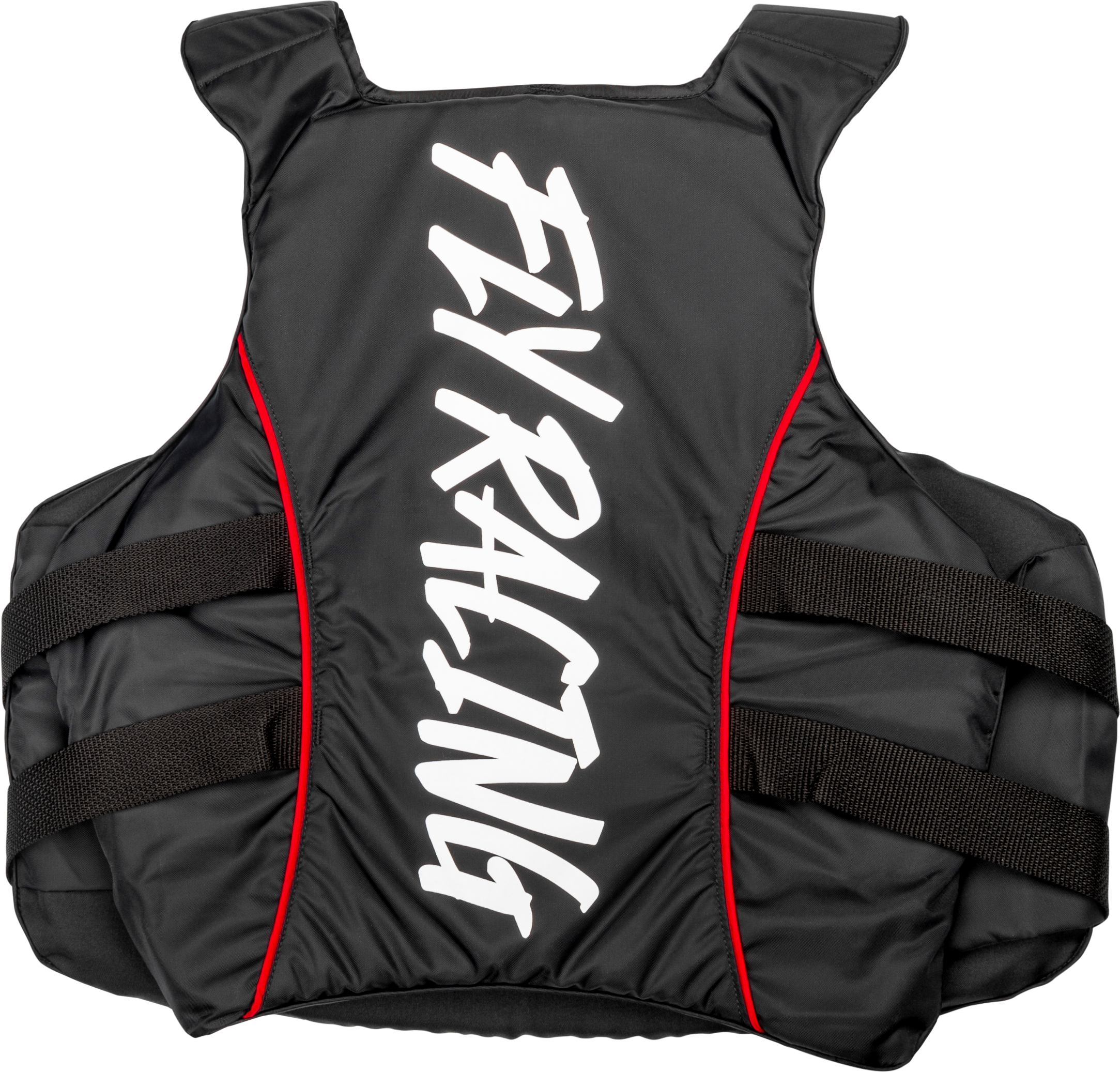 Pullover Flotation Vest Black/White/Red Sm