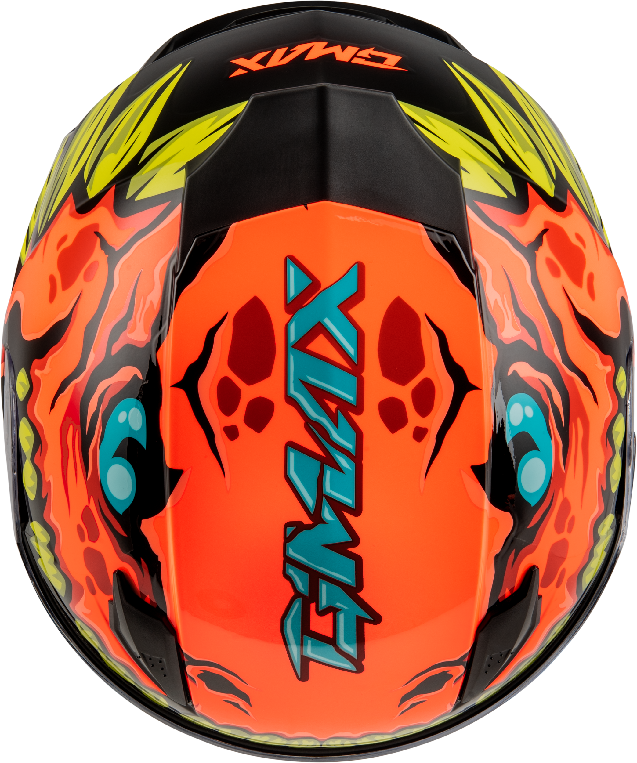 Youth Gm 49y Drax Snow Helmet Orange Ys