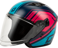 Of 87 Duke Helmet W/Led Light Blue/Red 3x