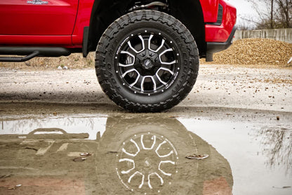 Rough Country 93 Series Wheel | One-Piece | Matte Black | 20x10 | 8x6.5 | -18mm | 93201010
