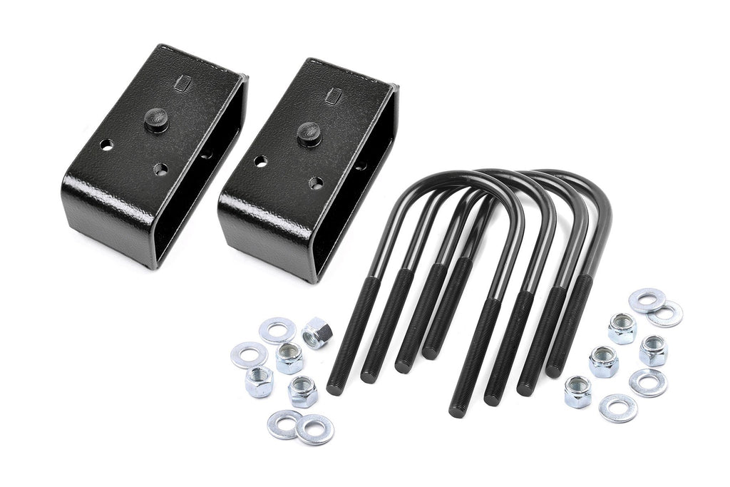 2 Inch Block & U-Bolt Kit | Ford F-250 Super Duty 2WD/4WD (2005-2010) | 6557