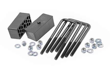 2 Inch Block & U-Bolt Kit | Chevy/GMC 1500 2WD/4WD (99-25) | 6532
