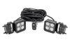 Black Series LED Light Pair | 2 Inch | Flood | Swivel Mount | 70802